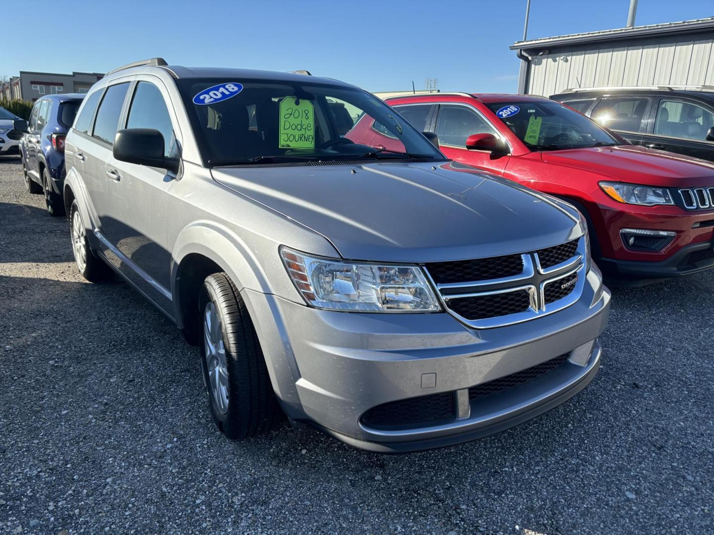 2018 DODGE JOURNEY SE (3C4PDCAB4JT) , located at 15 Petro Dr, Warsaw, IN, 46582, (574) 306-0055, 41.273563, -85.857544 - Photo#0