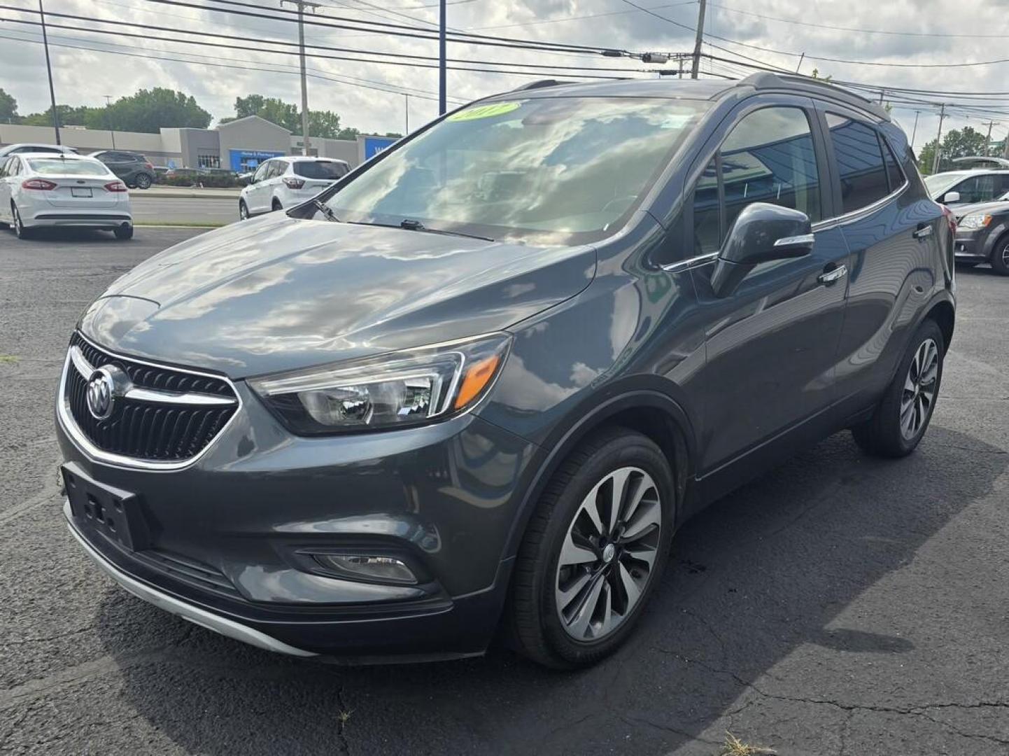 2017 Silver Buick ENCORE PREFERRED II (KL4CJBSB1HB) , located at 5744 Central Avenue, Toledo, OH, 43615, (419) 724-0130, 41.676781, -83.682137 - Photo#1