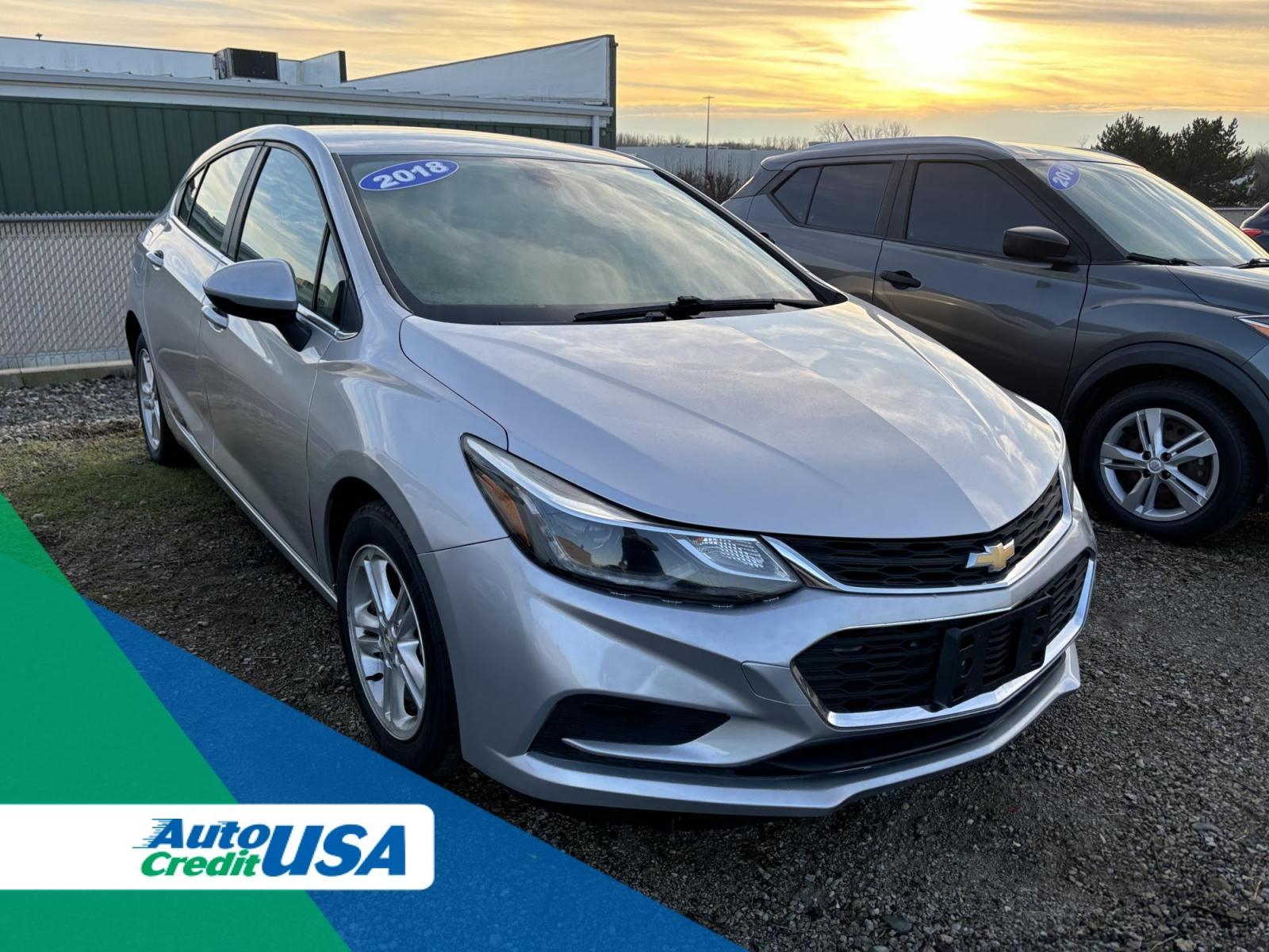 2018 SILVER Chevrolet CRUZE LT (3G1BE6SM4JS) with an Other engine, located at 15 Petro Dr, Warsaw, IN, 46582, (574) 306-0055, 41.273563, -85.857544 - 2018 Chevrolet CRUZE LT - Photo#0