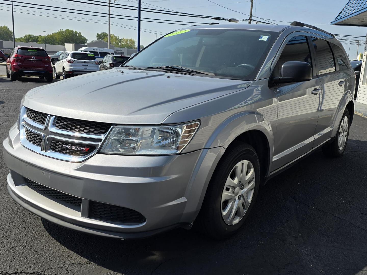 2017 SILVER DODGE JOURNEY SE (3C4PDCAB9HT) , located at 5744 Central Avenue, Toledo, OH, 43615, (419) 724-0130, 41.676781, -83.682137 - Photo#1