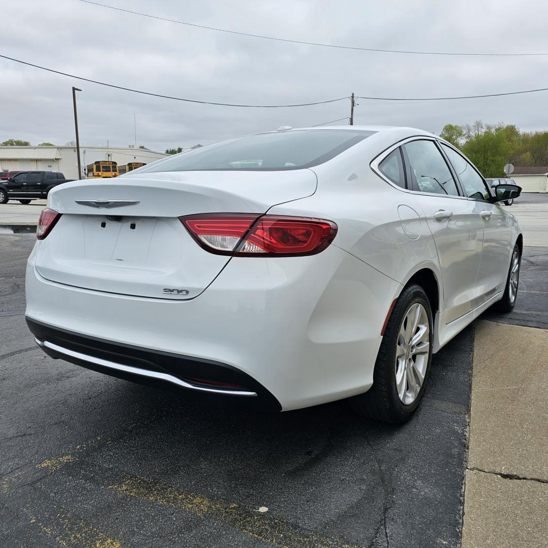 2015 WHITE CHRYSLER 200 LIMITED (1C3CCCAB2FN) , located at 502 South Main Street, Columbia City, IN, 46725, (260) 244-4645, 41.151382, -85.490578 - Photo#2