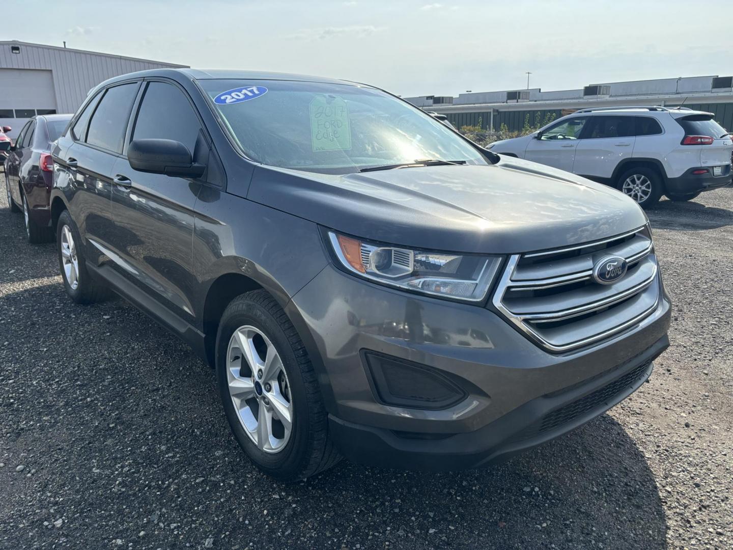 2017 GRAY FORD EDGE SE (2FMPK3G9XHB) , located at 15 Petro Dr, Warsaw, IN, 46582, (574) 306-0055, 41.273563, -85.857544 - Photo#0