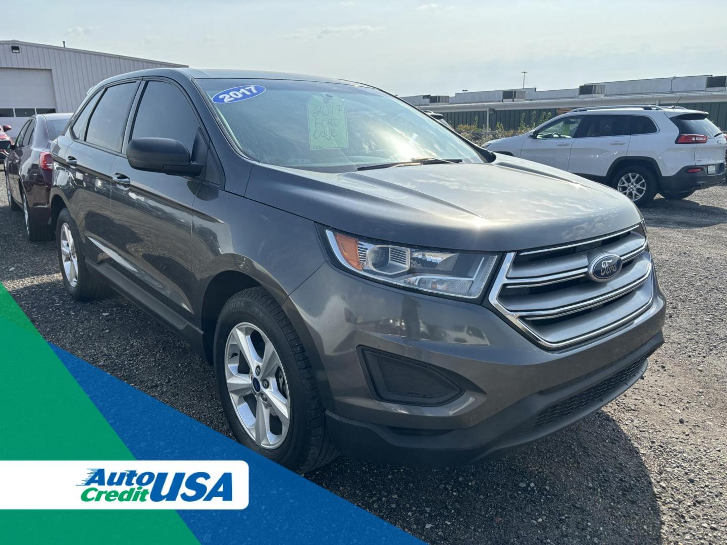 2017 GRAY FORD EDGE SE (2FMPK3G9XHB) with an Other engine, located at 15 Petro Dr, Warsaw, IN, 46582, (574) 306-0055, 41.273563, -85.857544 - 2017 FORD EDGE SE - Photo#0