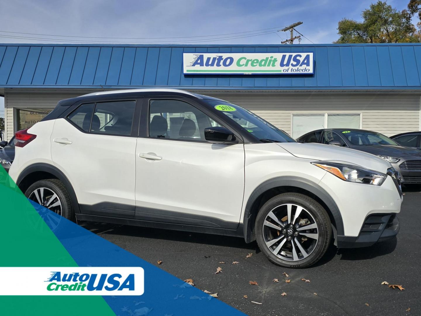 2018 WHITE NISSAN KICKS SV (3N1CP5CU2JL) with an Other engine, located at 5744 Central Avenue, Toledo, OH, 43615, (419) 724-0130, 41.676781, -83.682137 - 2018 NISSAN KICKS SV - Photo#0