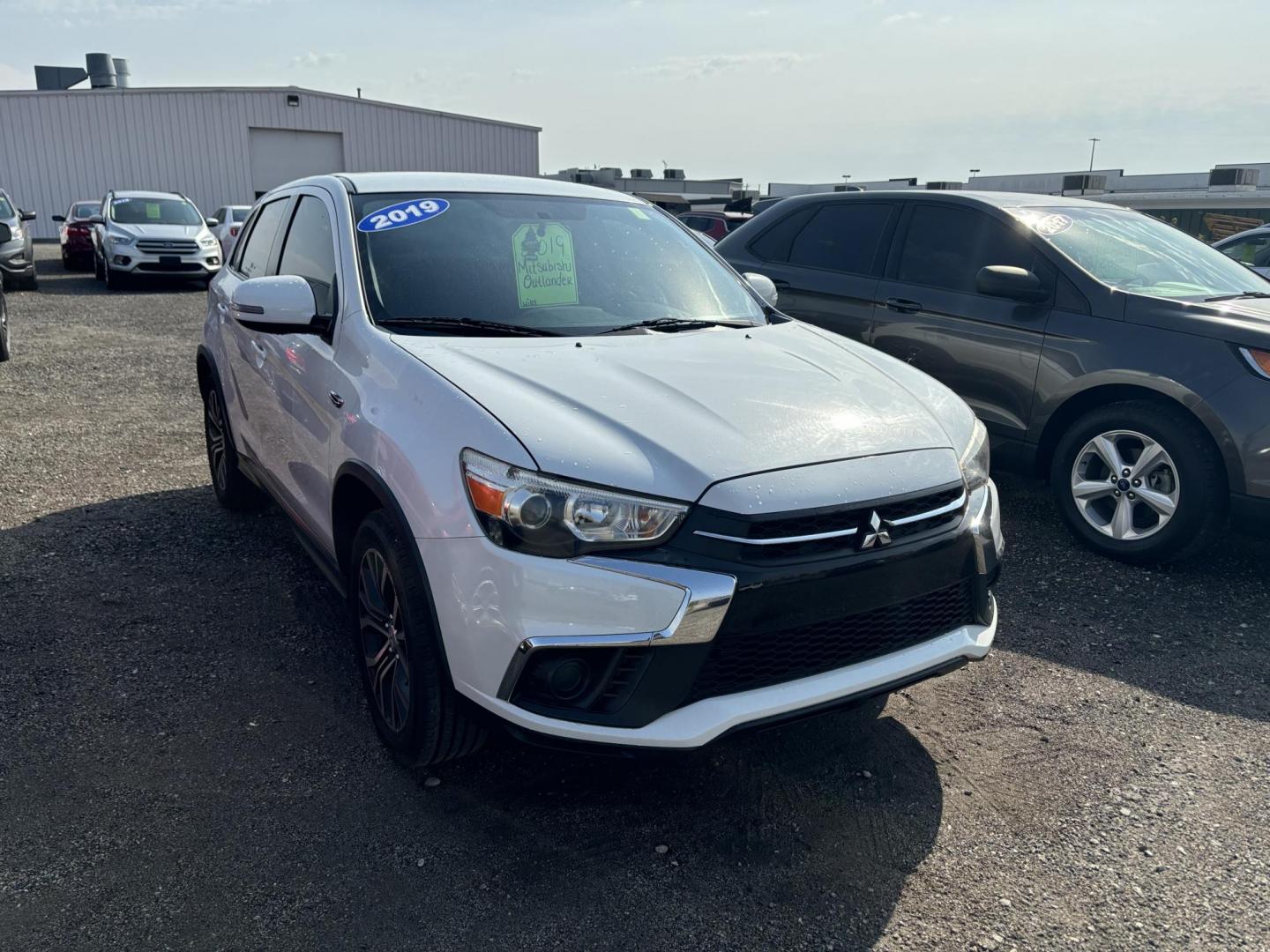 2019 WHITE MITSUBISHI OUTLANDER SPORT LE; (JA4AP3AU2KU) , located at 15 Petro Dr, Warsaw, IN, 46582, (574) 306-0055, 41.273563, -85.857544 - Photo#0