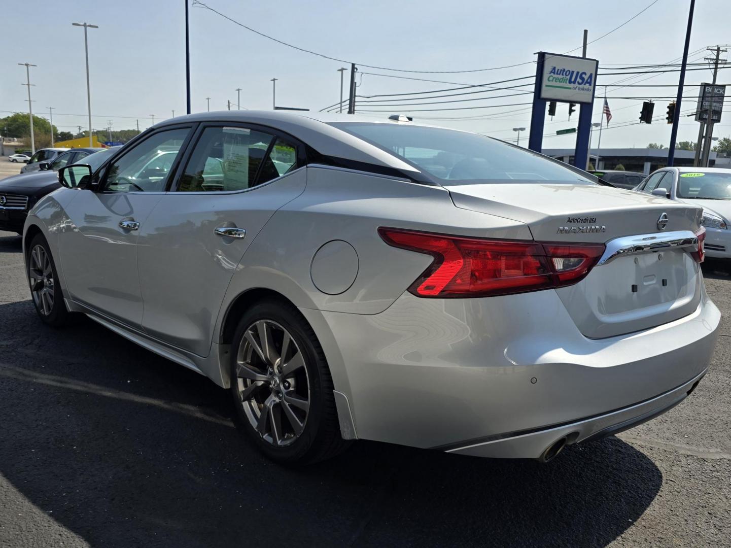 2016 SILVER NISSAN MAXIMA (1N4AA6AP1GC) , located at 5744 Central Avenue, Toledo, OH, 43615, (419) 724-0130, 41.676781, -83.682137 - Photo#2