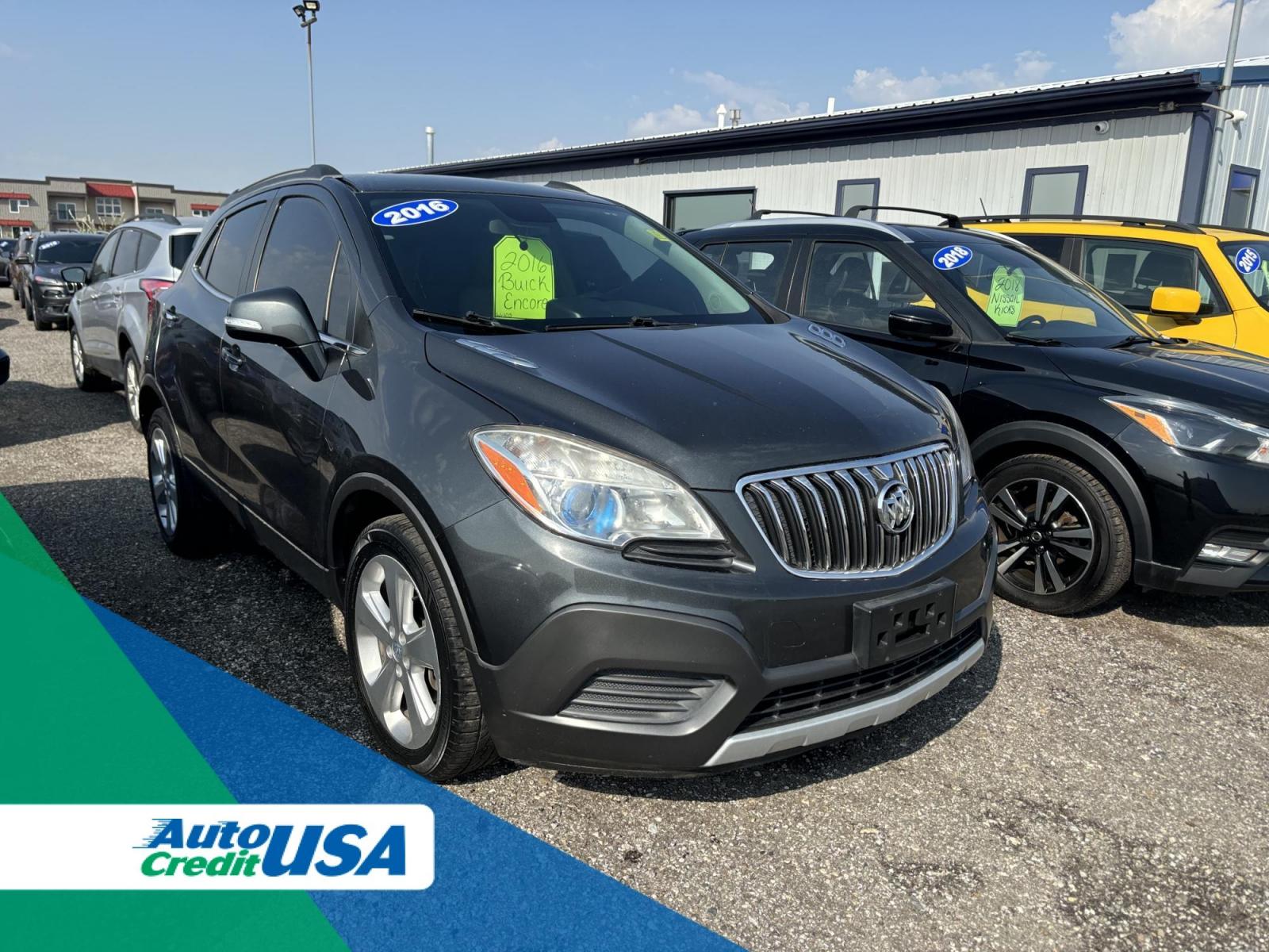 2016 GRAY Buick ENCORE BASE (KL4CJASB1GB) with an Other engine, located at 15 Petro Dr, Warsaw, IN, 46582, (574) 306-0055, 41.273563, -85.857544 - 2016 Buick ENCORE BASE - Photo#0