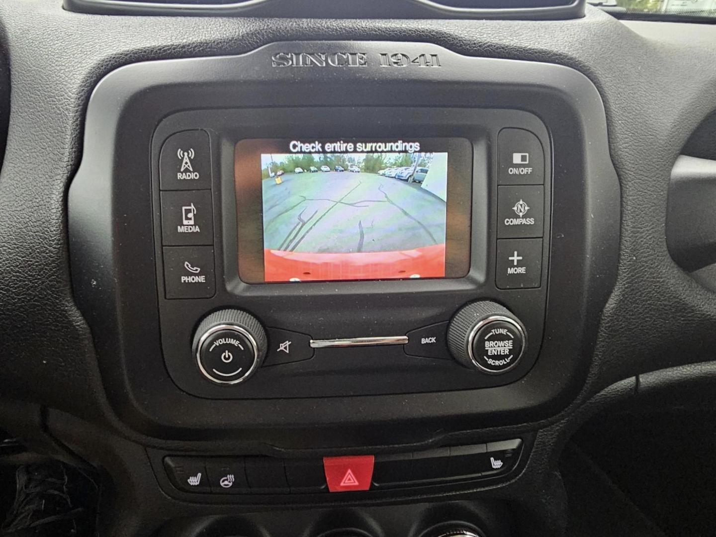 2015 ORANGE JEEP RENEGADE TRAILHAWK (ZACCJBCT9FP) , located at 502 South Main Street, Columbia City, IN, 46725, (260) 244-4645, 41.151382, -85.490578 - Photo#8