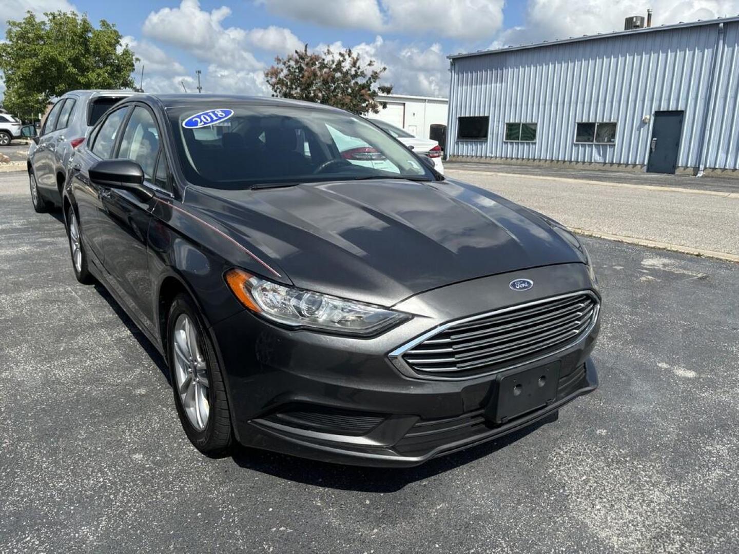 2018 GRAY FORD FUSION SE (3FA6P0HD3JR) , located at 100 West Coliseum Boulevard, Fort Wayne, IN, 46805, (260) 471-0567, 41.119961, -85.140312 - Photo#0