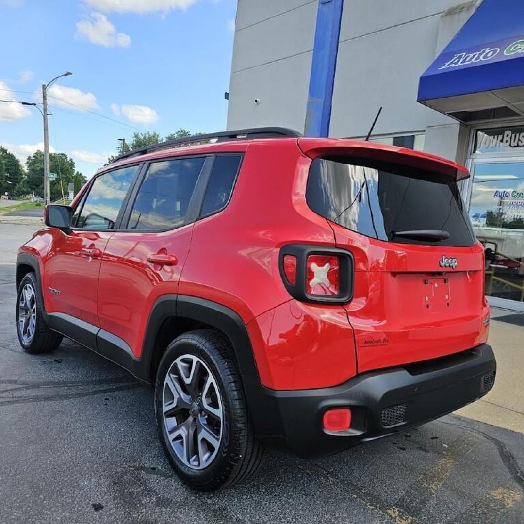 2015 RED JEEP RENEGADE LATITUDE Latitude (ZACCJABT1FP) with an 2.4L I-4 engine, 9 speed AT transmission, located at 502 South Main Street, Columbia City, IN, 46725, (260) 244-4645, 41.151382, -85.490578 - Photo#3