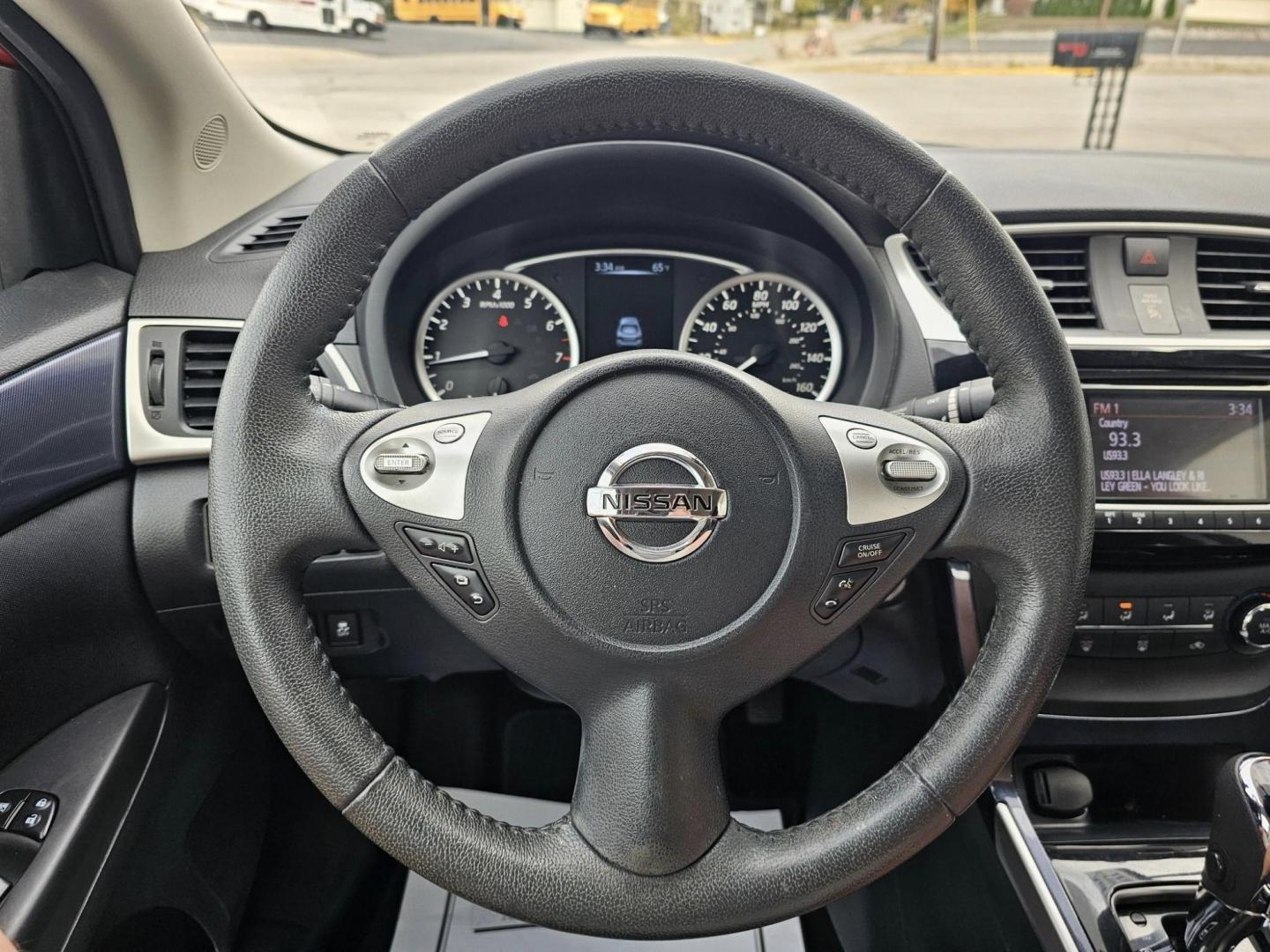 2017 RED /BLACK NISSAN SENTRA SR S 6MT (3N1AB7AP3HY) with an 1.8L L4 SFI DOHC 16V engine, 6M transmission, located at 502 South Main Street, Columbia City, IN, 46725, (260) 244-4645, 41.151382, -85.490578 - 2017 NISSAN SENTRA SR S 6MT - Photo#8