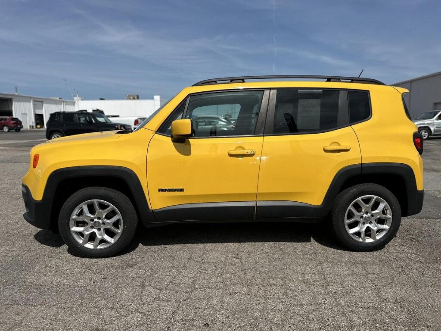 2015 YELLOW JEEP RENEGADE LATITUDE (ZACCJBBT8FP) with an Other engine, located at 15 Petro Dr, Warsaw, IN, 46582, (574) 306-0055, 41.273563, -85.857544 - 2015 JEEP RENEGADE LATITUDE - Photo#1