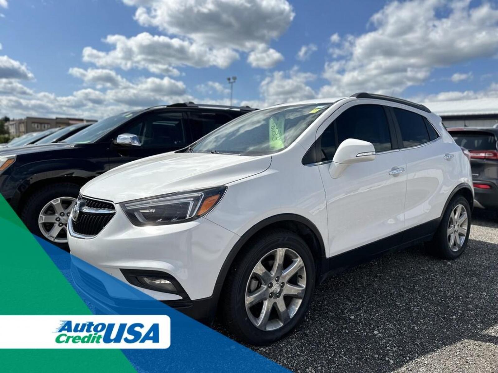 2018 WHITE Buick ENCORE ESSENCE (KL4CJCSB0JB) with an Other engine, located at 100 West Coliseum Boulevard, Fort Wayne, IN, 46805, (260) 471-0567, 41.119961, -85.140312 - 2018 Buick ENCORE ESSENCE - Photo#0