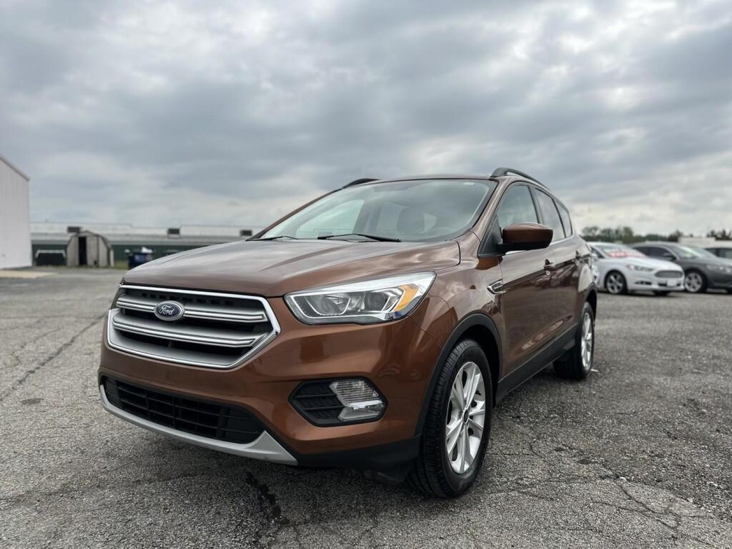 2017 COPPER Ford ESCAPE SE (1FMCU0GDXHU) , located at 15 Petro Dr, Warsaw, IN, 46582, (574) 306-0055, 41.273563, -85.857544 - Photo#0