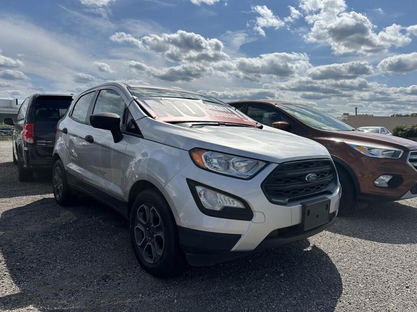 2018 SILVER FORD ECOSPORT S (MAJ3P1RE4JC) , located at 15 Petro Dr, Warsaw, IN, 46582, (574) 306-0055, 41.273563, -85.857544 - Photo#0