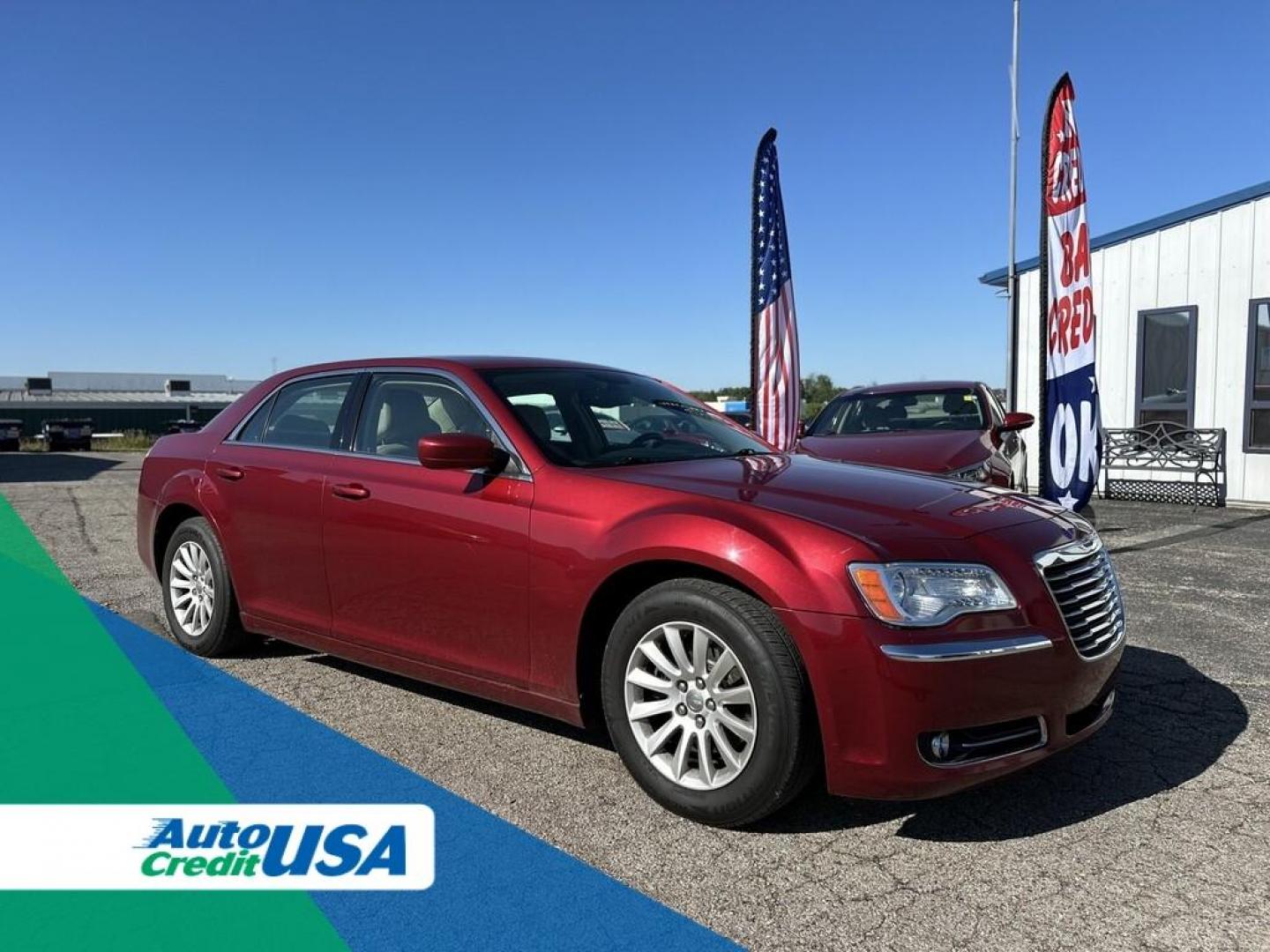 2014 RED CHRYSLER 300 TOURING (2C3CCAAG5EH) with an Other engine, located at 100 West Coliseum Boulevard, Fort Wayne, IN, 46805, (260) 471-0567, 41.119961, -85.140312 - 2014 CHRYSLER 300 TOURING - Photo#0