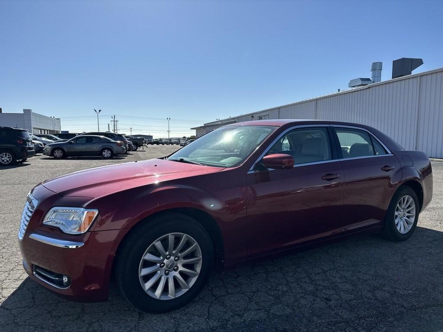 2014 RED CHRYSLER 300 TOURING (2C3CCAAG5EH) with an Other engine, located at 100 West Coliseum Boulevard, Fort Wayne, IN, 46805, (260) 471-0567, 41.119961, -85.140312 - 2014 CHRYSLER 300 TOURING - Photo#2